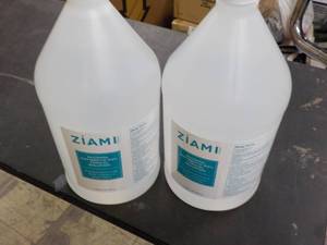 lot 198 image: 2 gallons Ziami alcohol antiseptic ...
