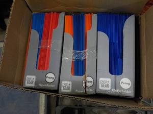 lot 205 image: large box of folders...