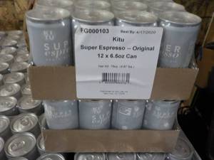 lot 248 image: 2 12 packs of 6 oz cans Kitu origin...