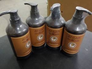 lot 288 image: 4 10.1 oz bottle bottles Argan Diab...