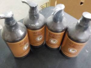 lot 289 image: 4 10.1 oz bottle bottles Argan Diab...