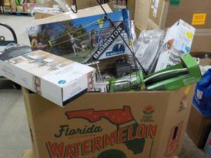 lot 343 image: pallet of overstock and returns fro...