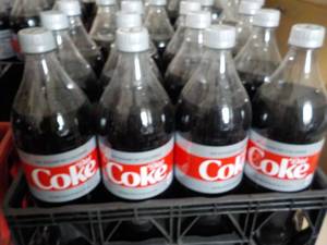 lot 348 image: Case of 12 1.25 liter bottles Diet ...