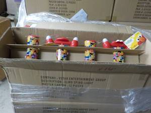lot 357 image: 3 boxes Vstar Elmo Spiro light - 12...