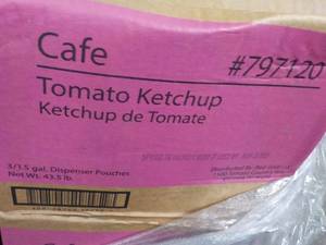 lot 359 image: Case of 3 1.5 gallon bags caf ket...