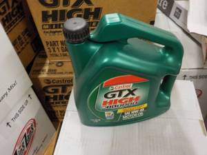 lot 363 image: 1 gallon Castrol GTX high mileage S...