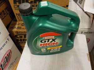 lot 364 image: 1 gallon Castrol GTX high mileage S...