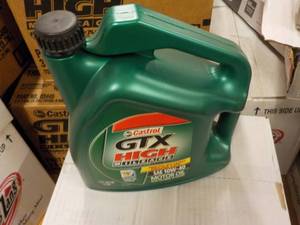 lot 367 image: 1 gallon Castrol GTX high mileage S...