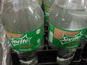 lot 370 image: 8 2 liter bottles Sprite Ginger - n...