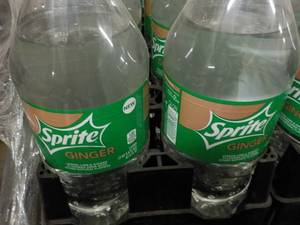 lot 371 image: 8 2 liter bottles Sprite Ginger - n...