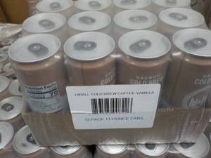 lot 372 image: 12 11 oz cans Vanilla Hi Ball cold ...