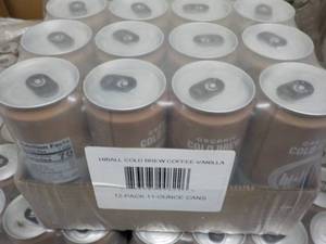 lot 374 image: 12 11 oz cans Vanilla Hi Ball cold ...