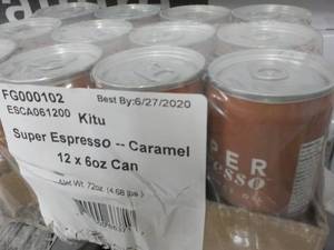 lot 379 image: 12 6 oz cans caramel Kitu super exp...