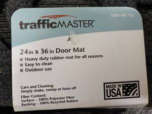 lot 403 image: Traffic Master 24X36 door mat - s...