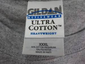 lot 417 image: 6 Gildan grey mens size 3XL T-shir...