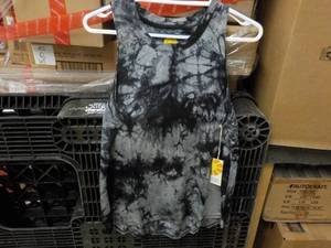 lot 418 image: 10 ladies size M tie-dye tank tops...