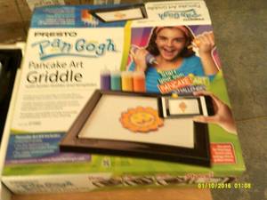 presto pan gough pancake  art gridd...