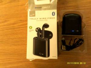 truly wire free ear buds ...