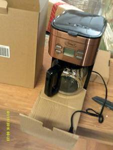 ginneys 12 cup coffee pot copper ...