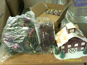 lot of decorations ...