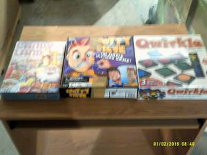candy land , spotty steve and qwirk...