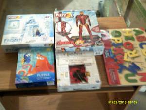 5 puzzles ...