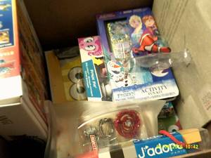 box of toys ...