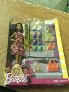 barbie doll and acc....