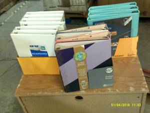 3 cases of binders a case of 12 - 1...
