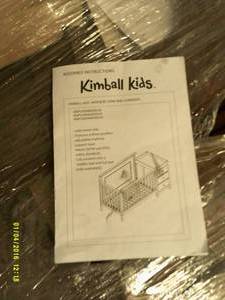 kimball kids jackson crib and chang...