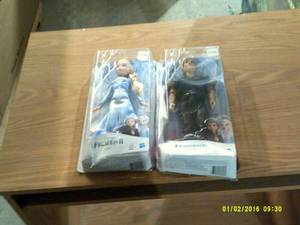 frozen elsa and kristoff dolls ...