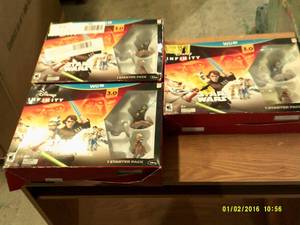 3 will u star wars starter packs ...