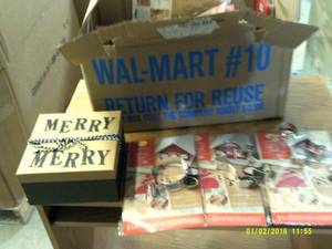 box of christmas stuff cookie cutte...