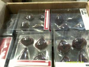 14 pqcks of ornaments 4 in each one...