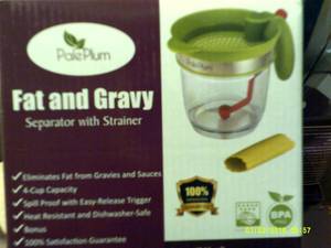 box of 8 fat and gravy seperators ,...