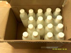 17 bottles of hand sanitizer gel ...