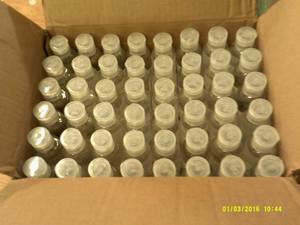 48  bottles of hand sanitizer ...