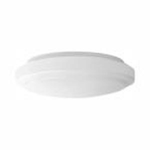 Hampton Bay 12 in. White Round 1-Li...