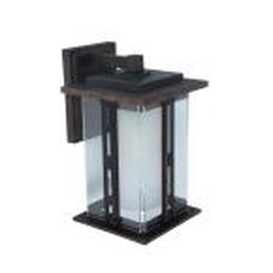 HDC 1-Light Bronze Outdoor Wall Lan...