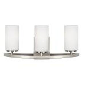 Visalia 20.25 in. W 3-Light Brushed...