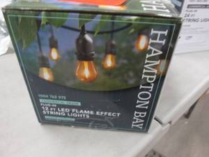 Hampton Bay 12 ft String Lights...