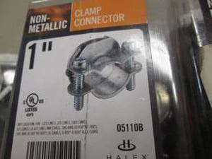 3- 25 pks Non-metallic Clamp Connec...