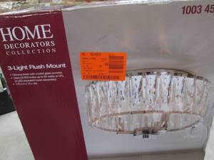 HDC 3 Light Flush Mount open box Re...