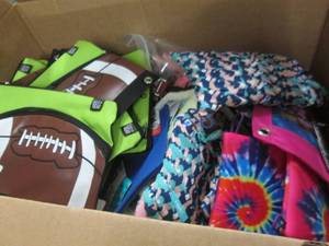 Box of Assorted Binder & pencil Pou...
