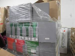 Pallet of Assorted  Plastic & Paper...