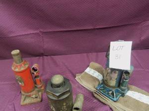 3 -9 Bottle jacks...