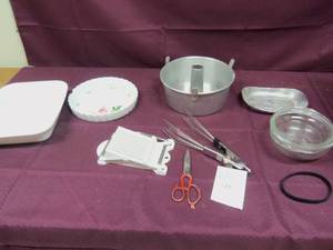 Some Antique Glass Kitchenware Var...