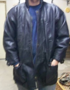 Leather Jacket Size Large...