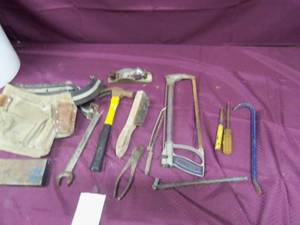 Misc tools and tool belt...