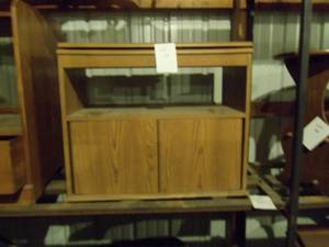 Wood TV Stand with 2 drawers ans sw...